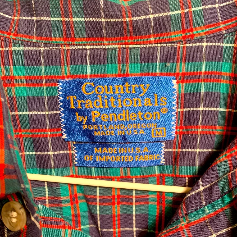 Vintage Pendleton Button Up Short Sleeve - image 2